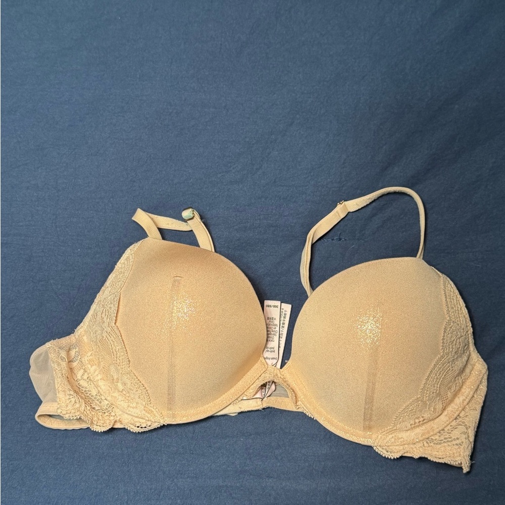 Elegant Shimmer  Cream Lace dream angel Bra